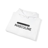 Men's Masculine White Hoodie