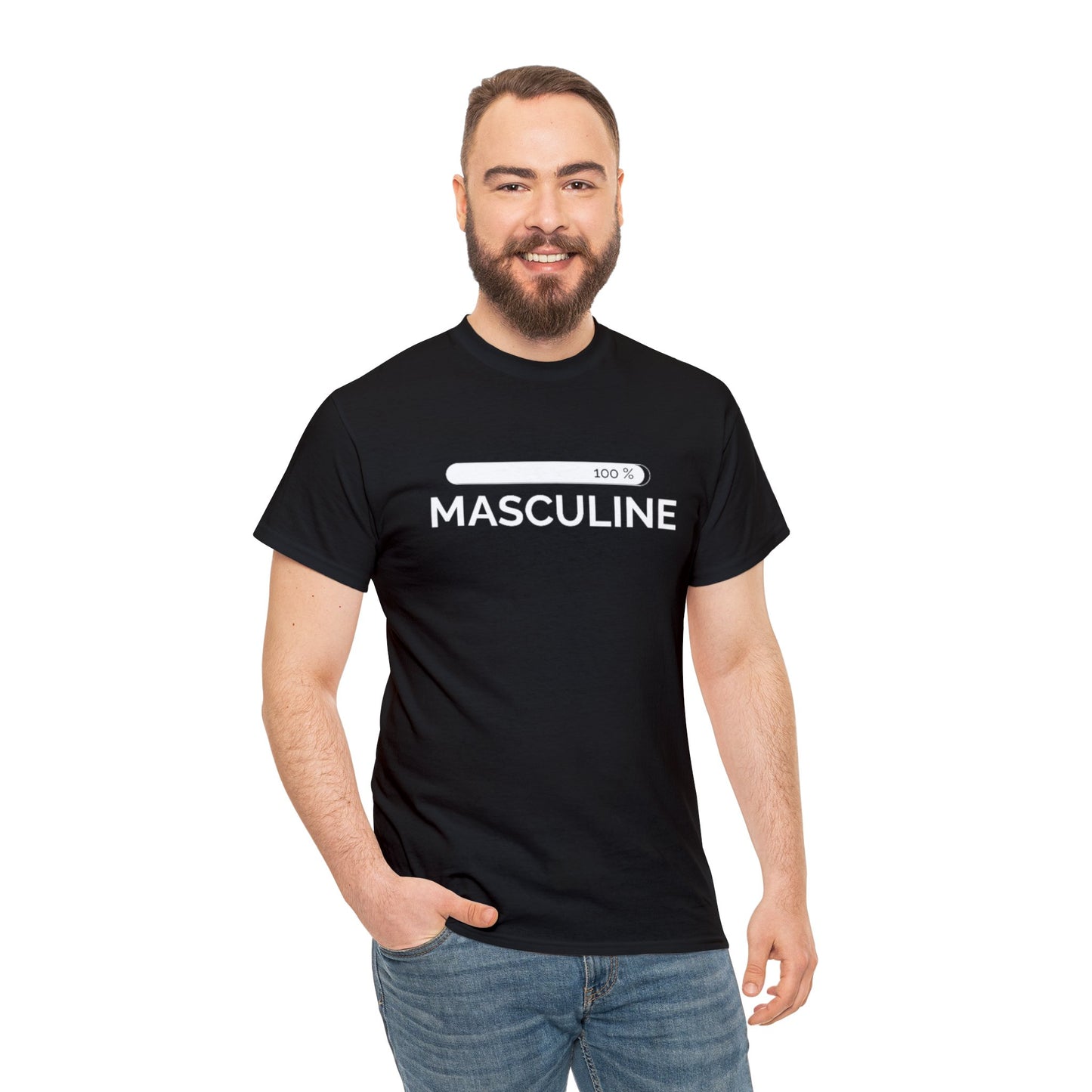 Men's Masculine Black T-Shirt