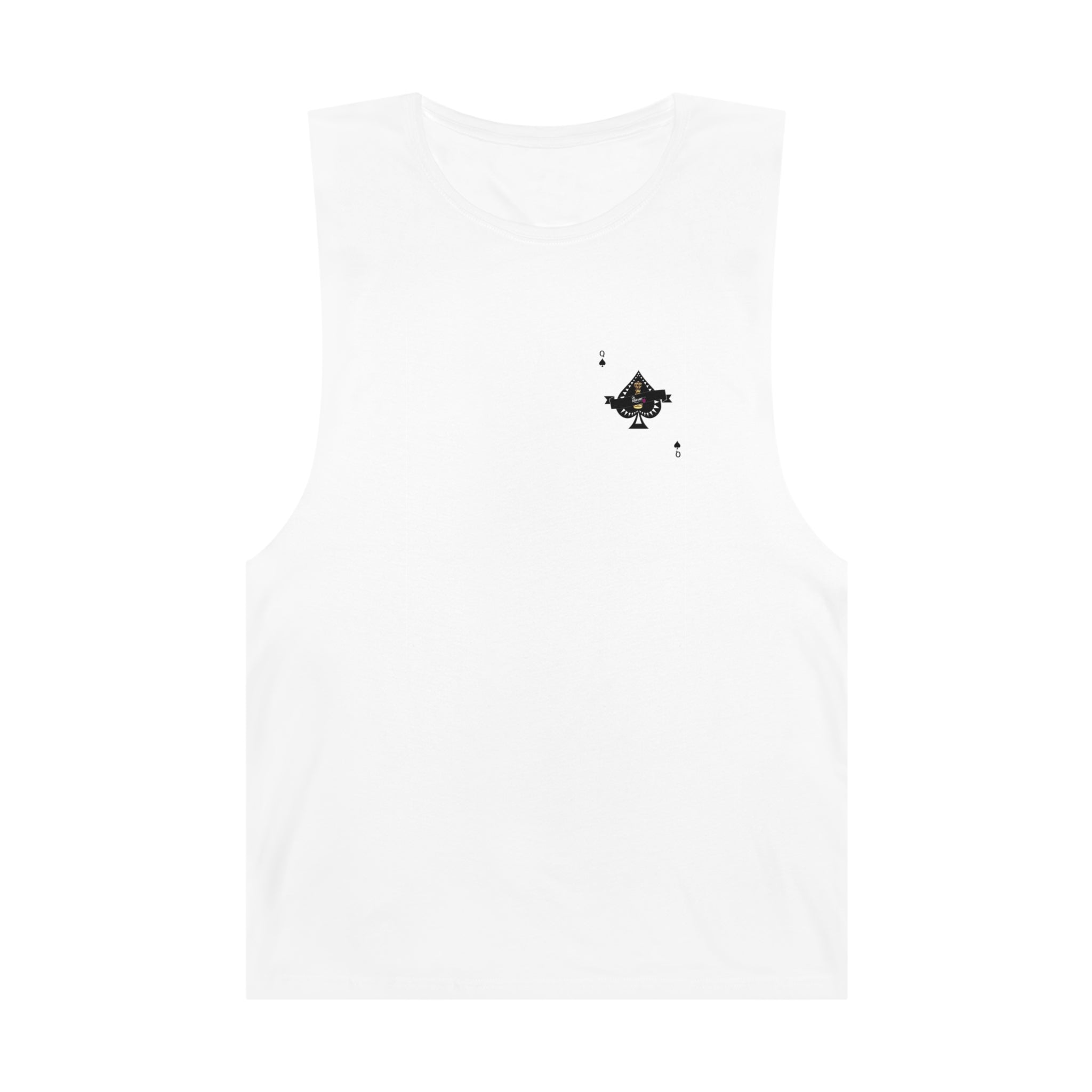 Woman's Ace Queen White Tank Top