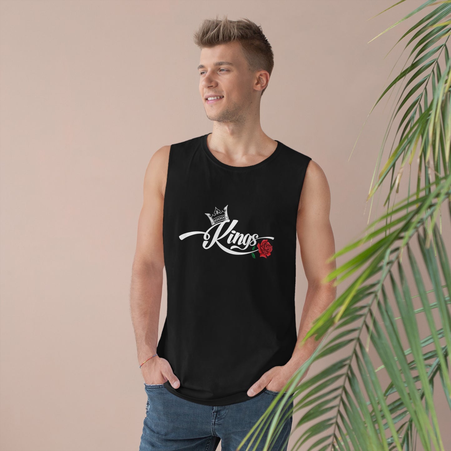 Men's King Black Tank