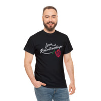 Men's Love & Relationships Black T-Shirt