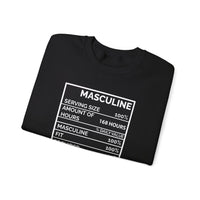 Premium Men's Masquline Black Sweatshirt