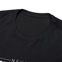 Men's Never Settle For Less Black Tee