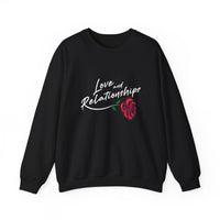 Men's Love & Relationships Black Sweatshirt