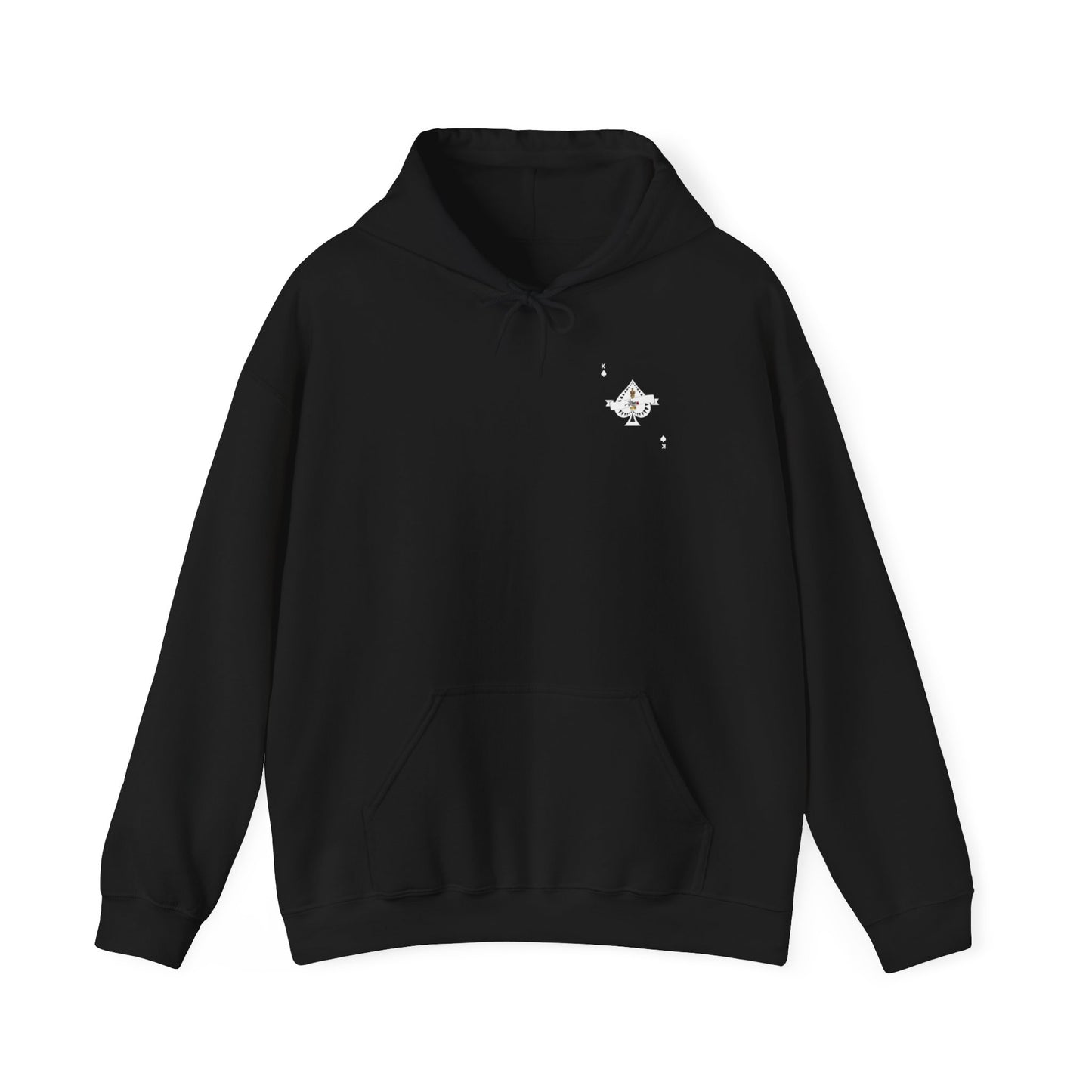 Men's Ace King Black Hoodie