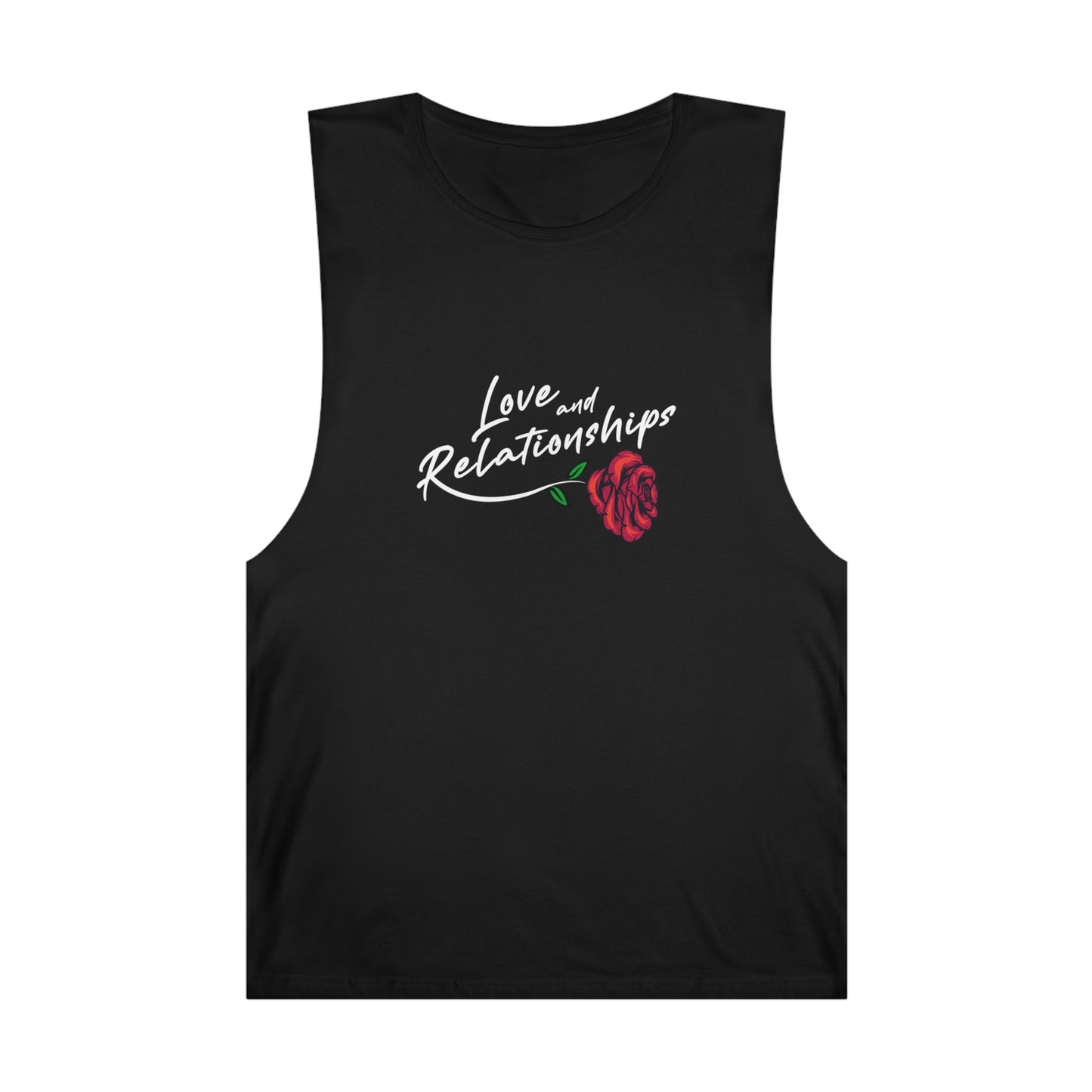 Men's Love & Relationships Black Tank