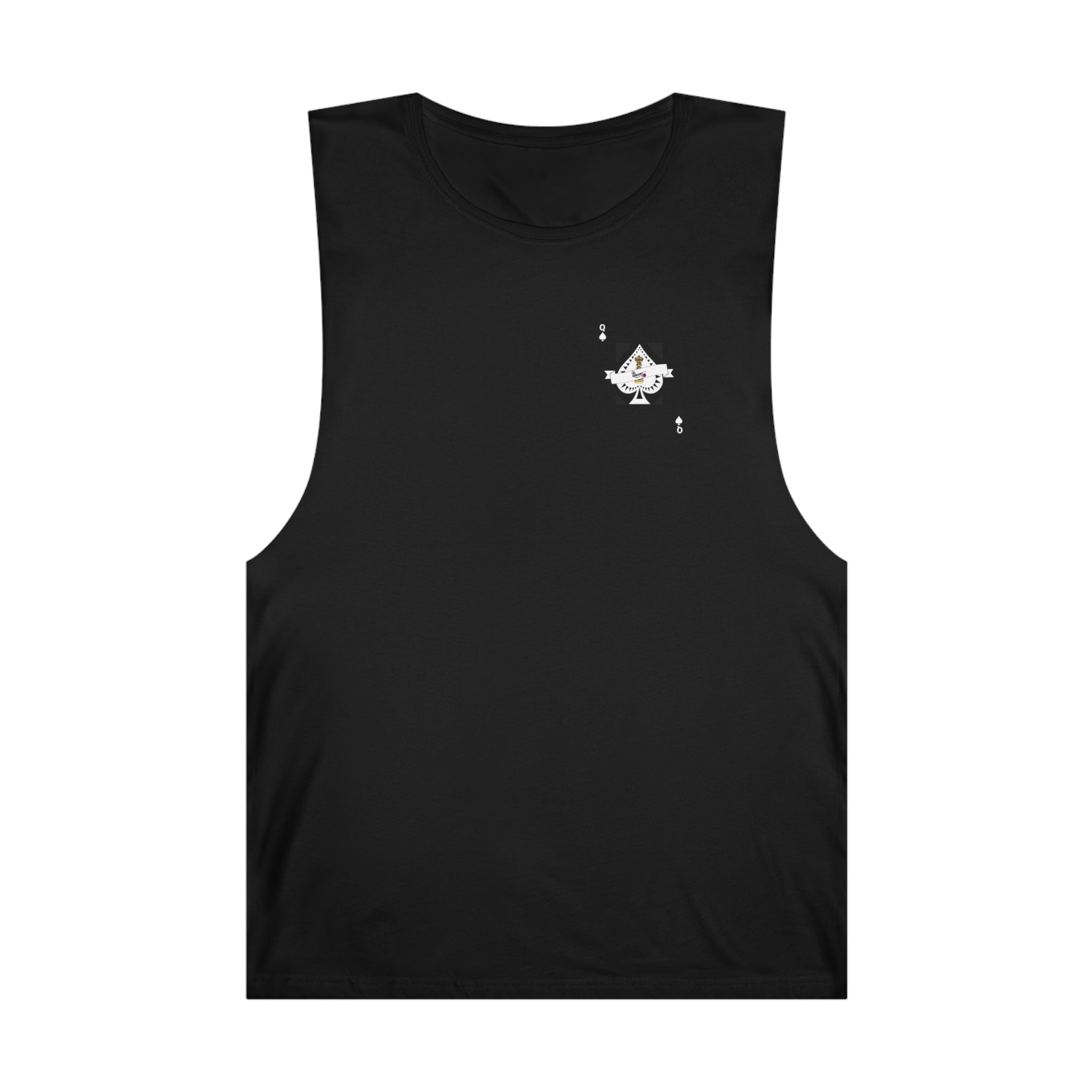 Woman's Ace Queen Black Tank Top