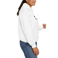 Woman's Feminine White Hoodie