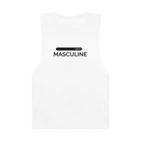 Men's Masculine White Tank