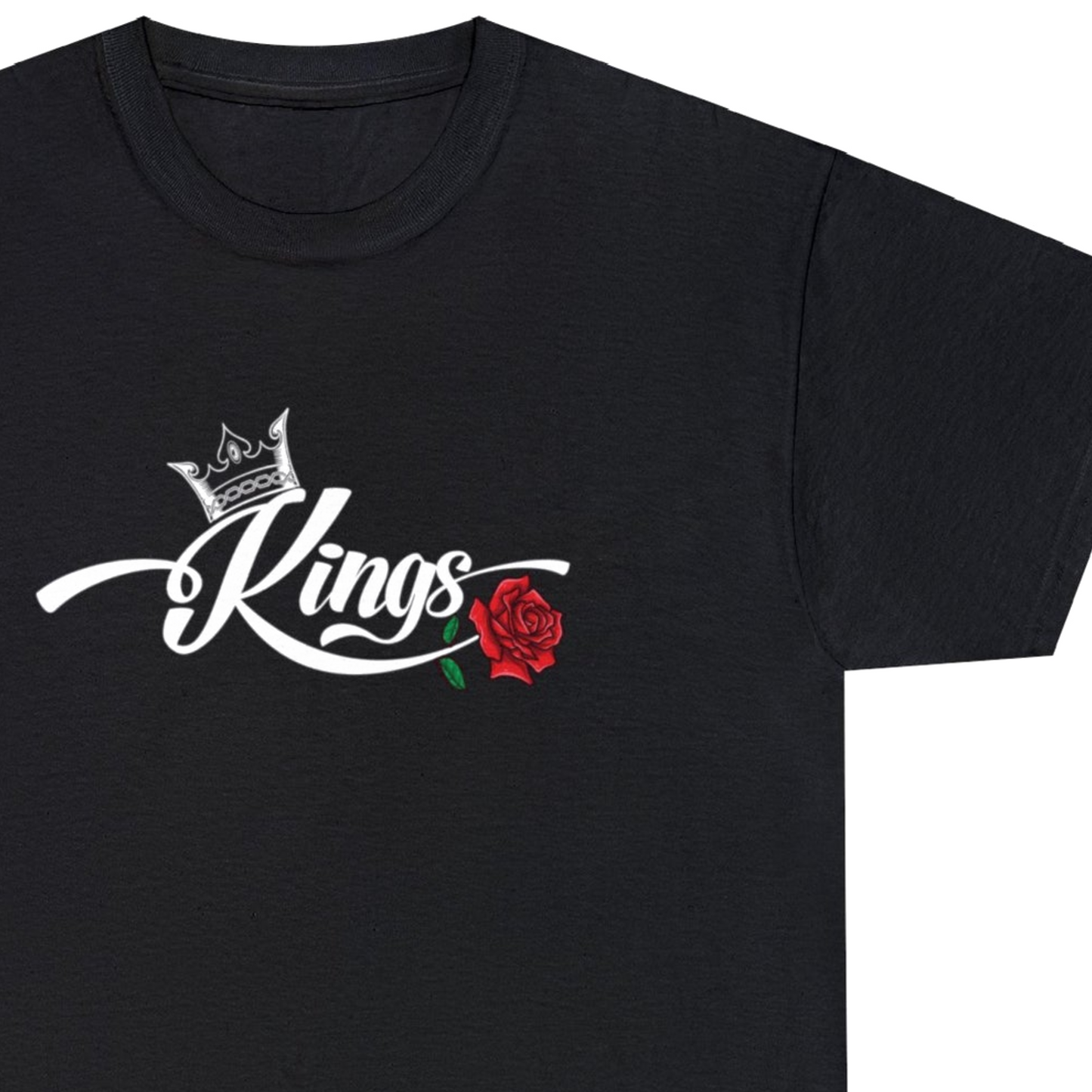 Men's King Black T-Shirt