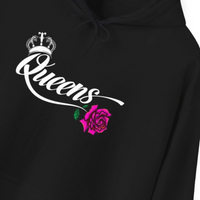 Woman's Queen Black Hoodie