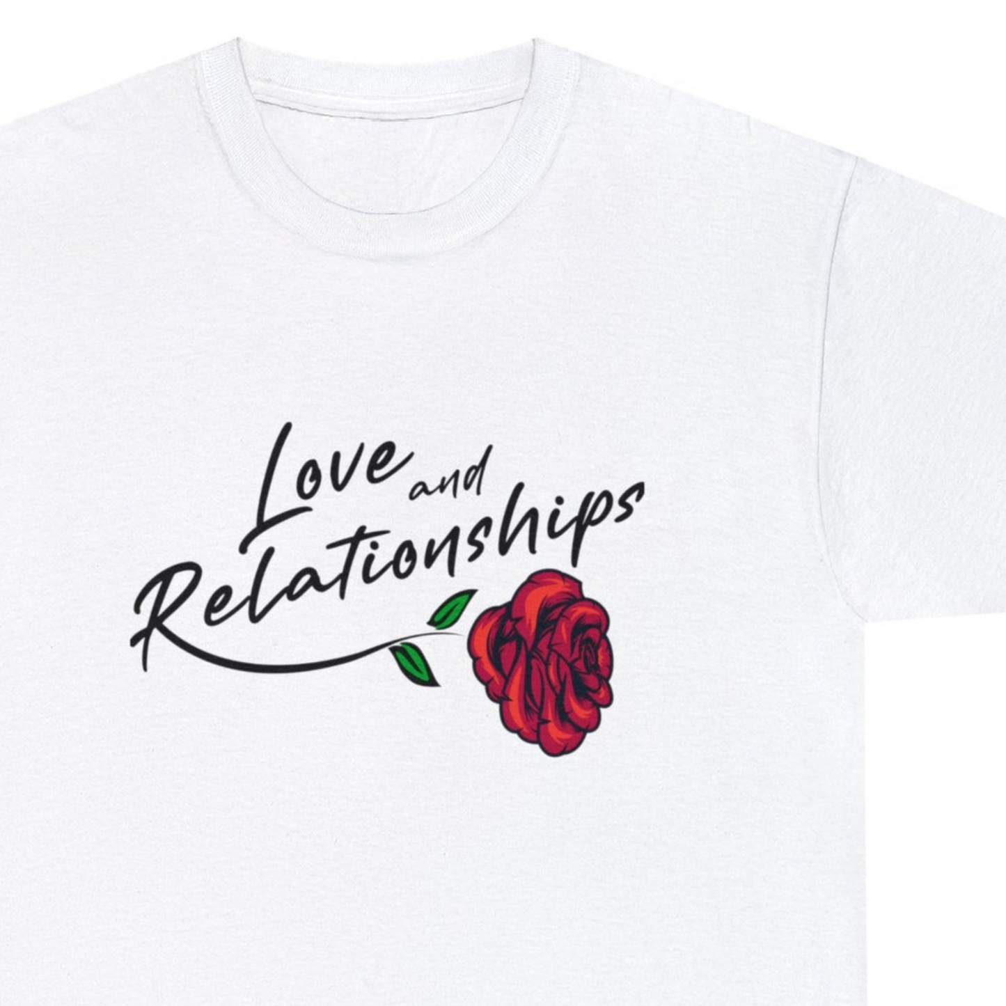 Men's Love & Relationships White T-Shirt