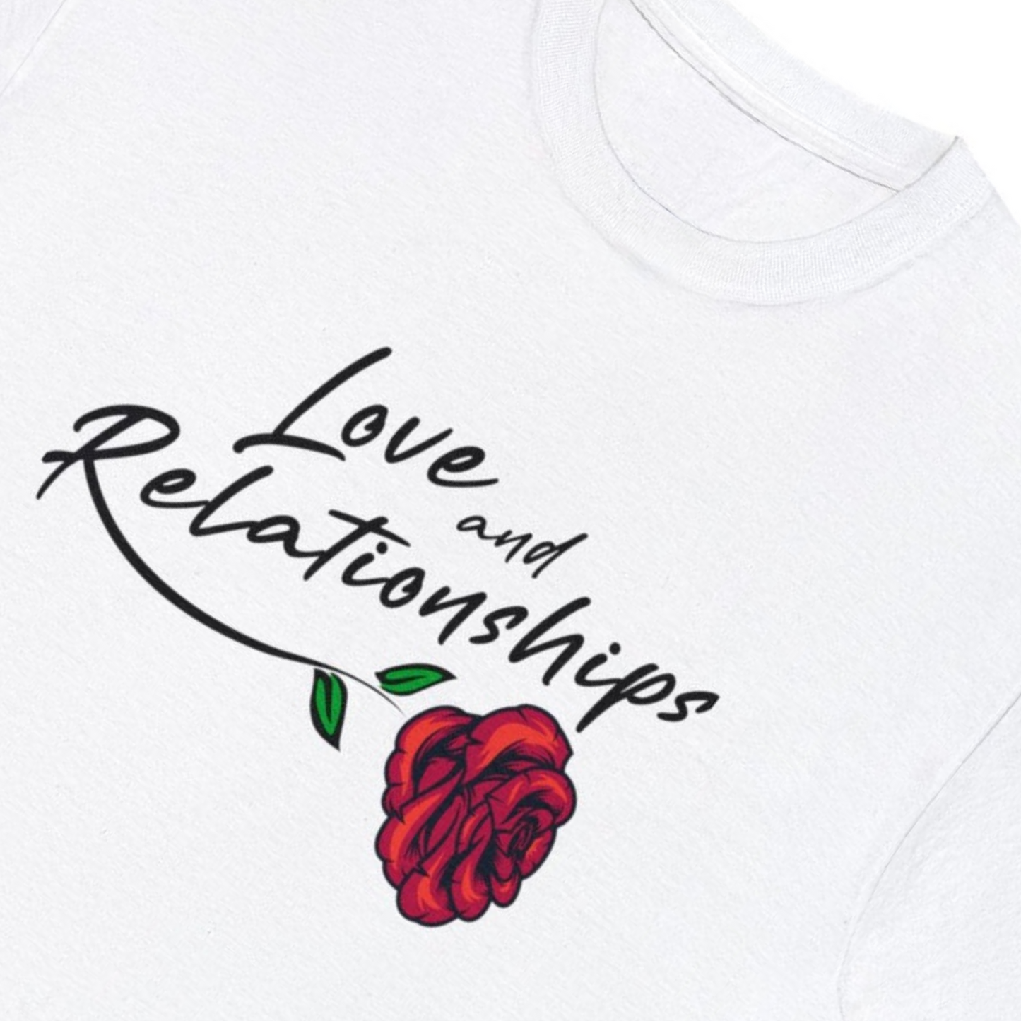 Men's Love & Relationships White T-Shirt