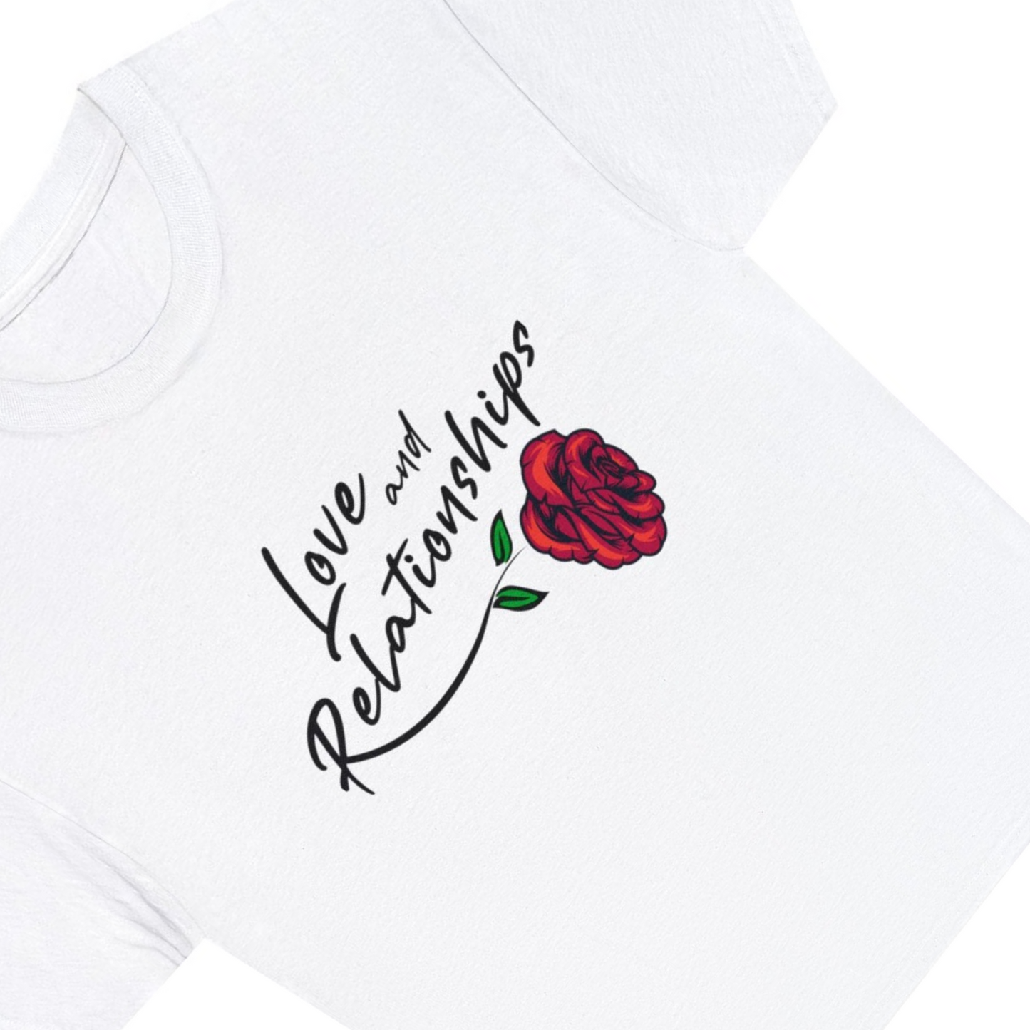 Men's Love & Relationships White T-Shirt