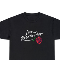 Men's Love & Relationships Black T-Shirt