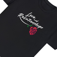 Men's Love & Relationships Black T-Shirt