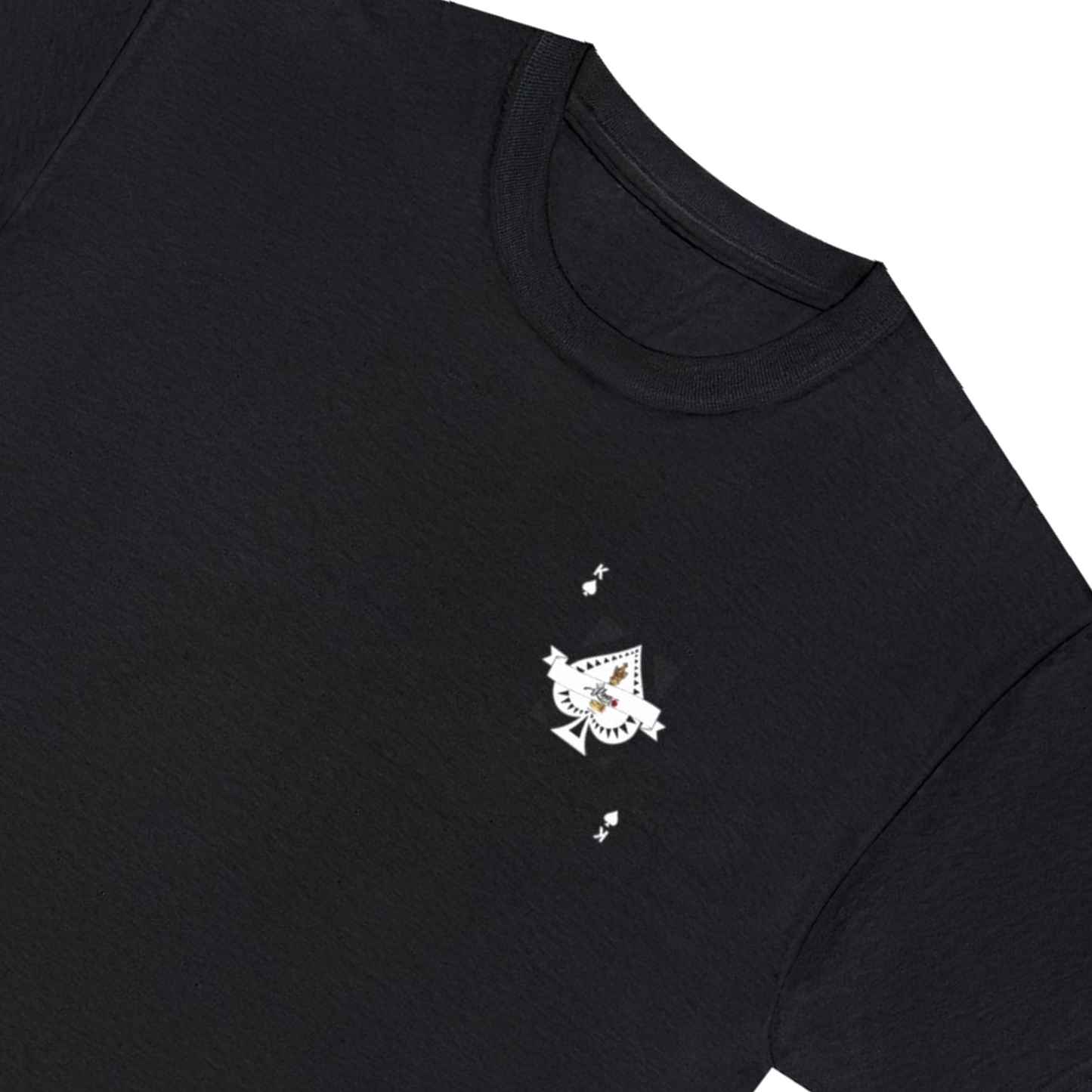 Men's Ace King Black Tee