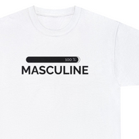 Men's Masculine White T-Shirt