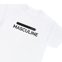 Men's Masculine White T-Shirt