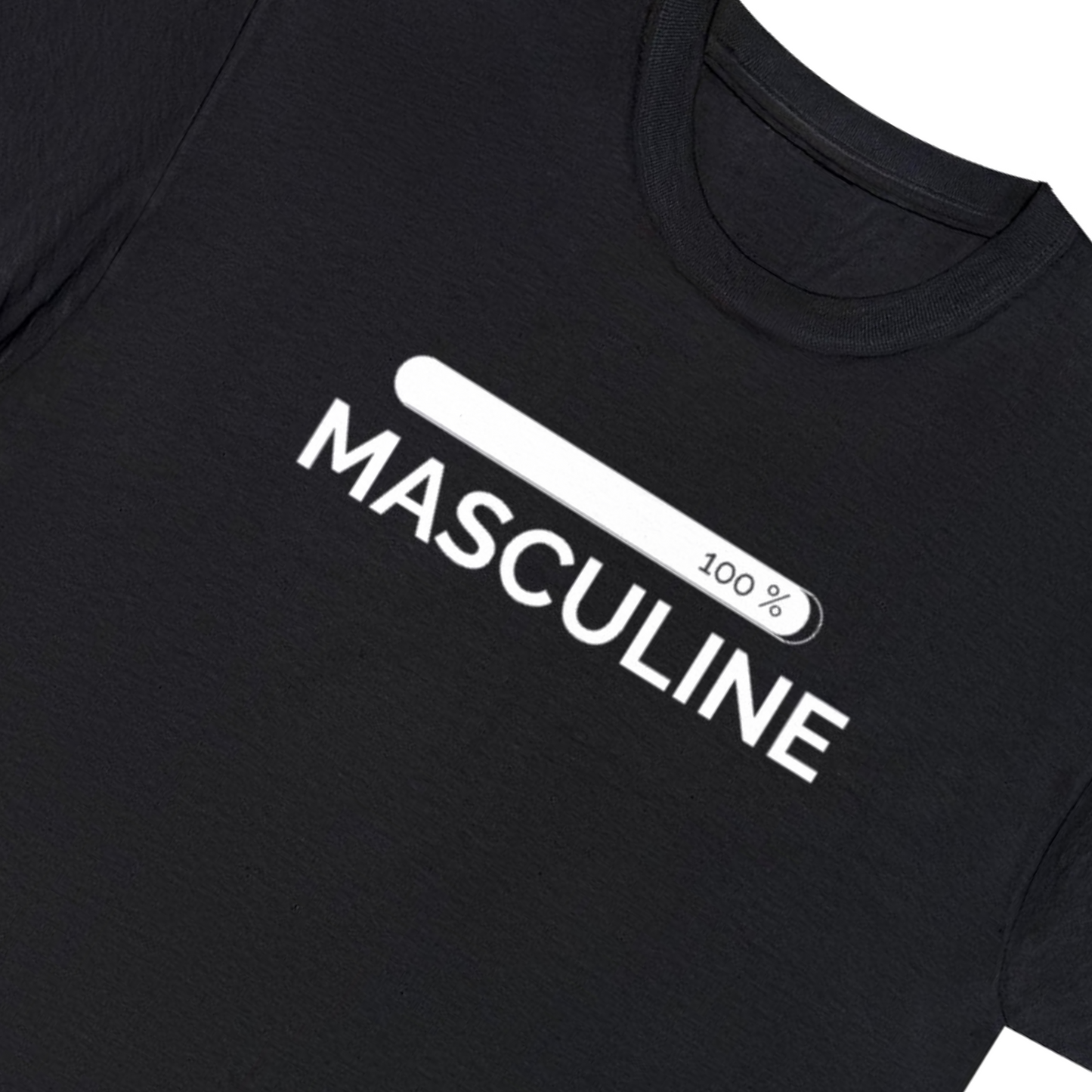 Men's Masculine Black T-Shirt