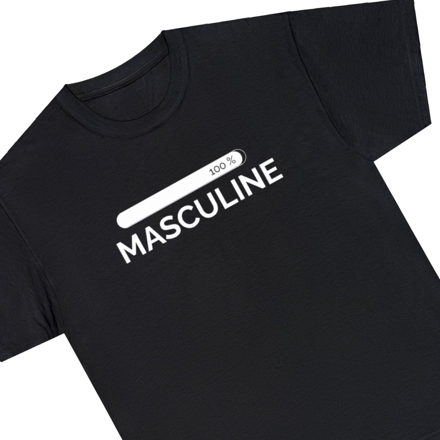 Men's Masculine Black T-Shirt