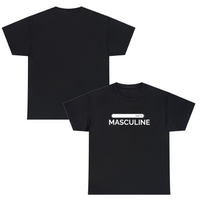 Men's Masculine Black T-Shirt