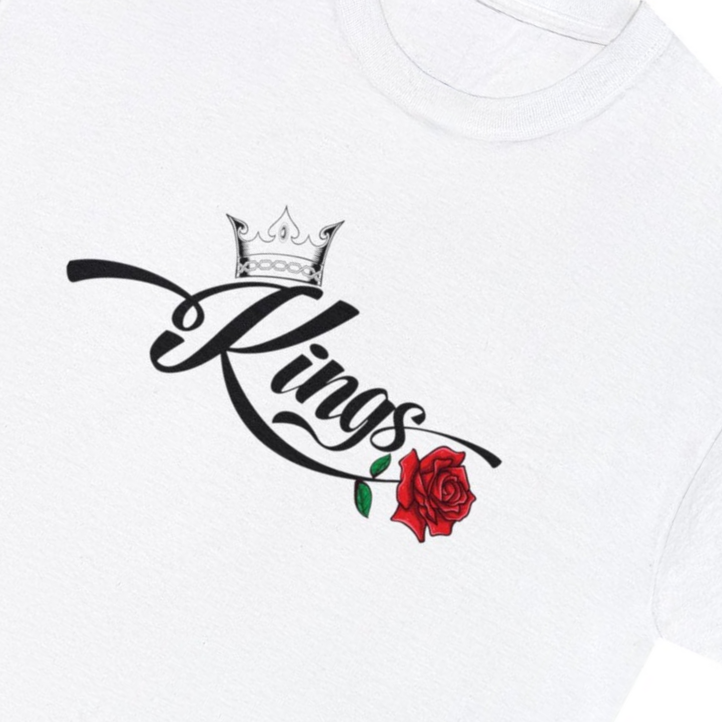 Men's King White Tee