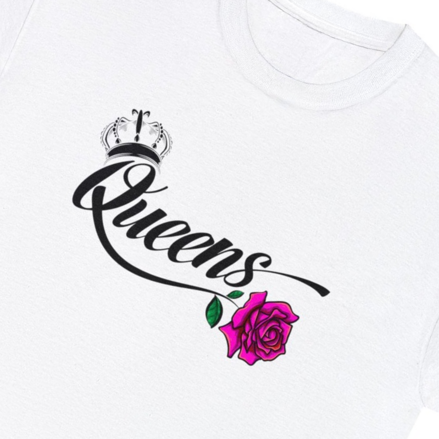 Women’s Queen White Tee