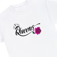 Women’s Queen White Tee