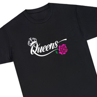 Women’s Queen Black Tee