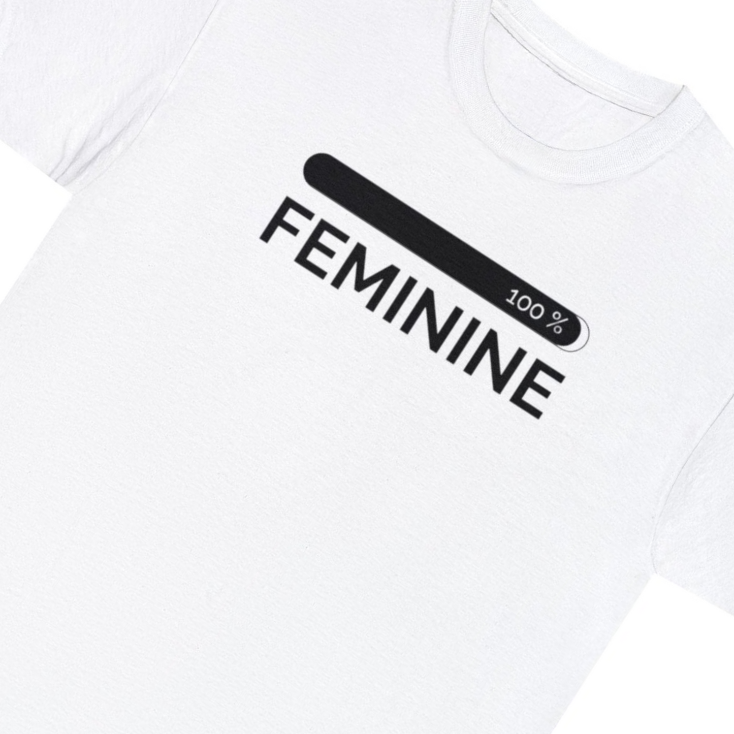 Women’s Feminine White Tee