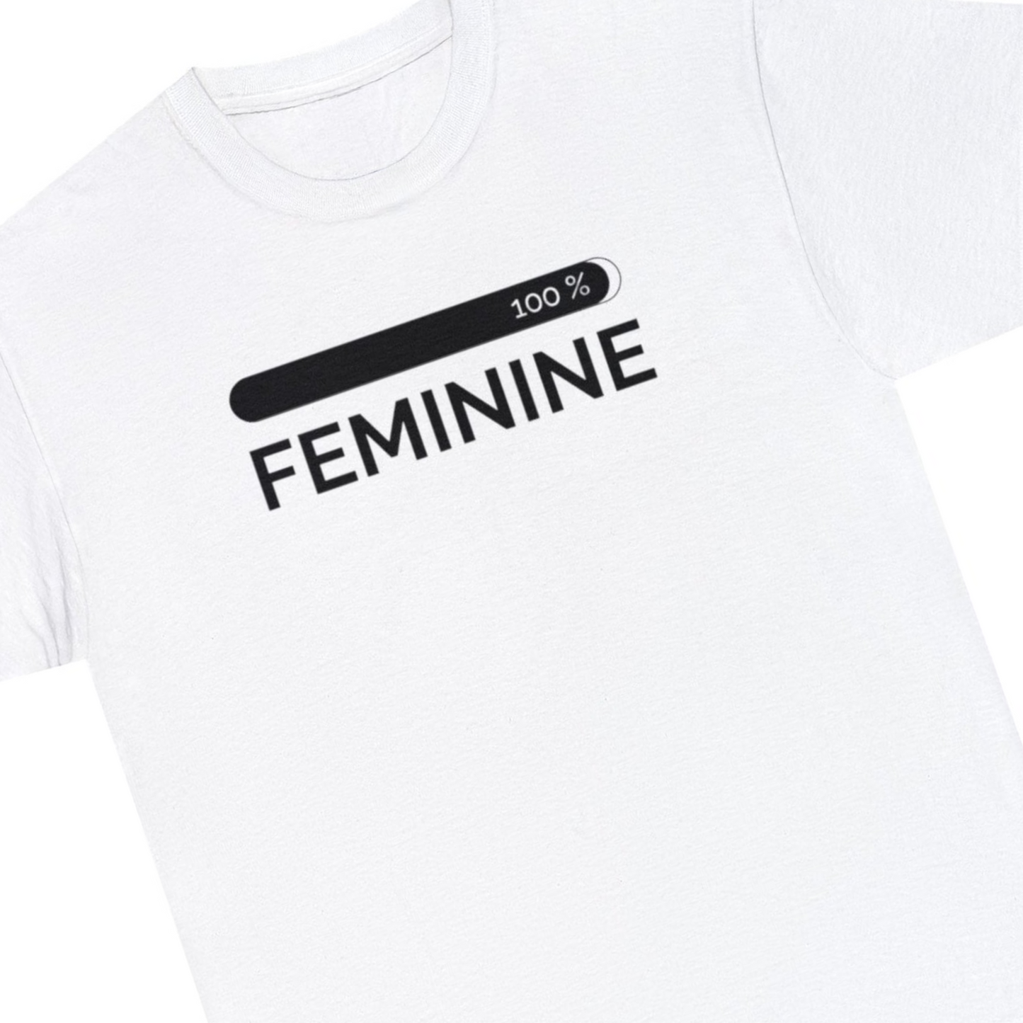 Women’s Feminine White Tee