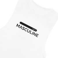 Men's Masculine White Tank