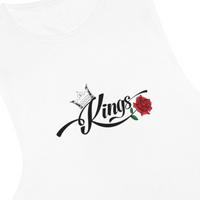 Men's King White Tank