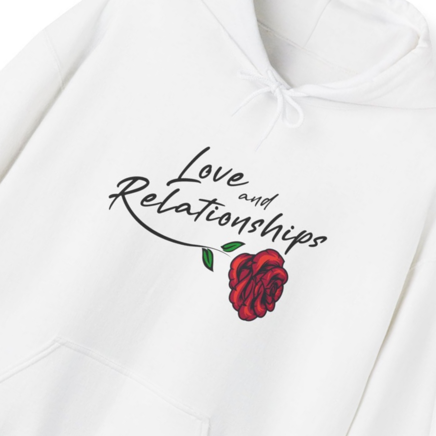 Men's Love & Relationships White Hoodie