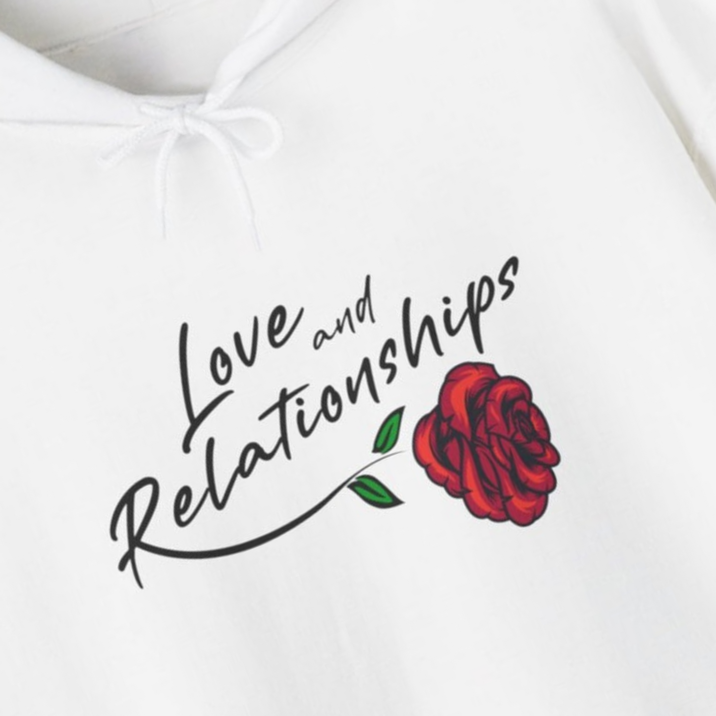 Men's Love & Relationships White Hoodie