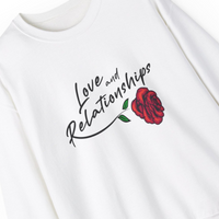 Men's Love & Relationships White Sweatshirt