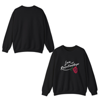 Men's Love & Relationships Black Sweatshirt