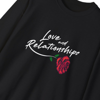 Men's Love & Relationships Black Sweatshirt