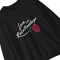 Men's Love & Relationships Black Sweatshirt