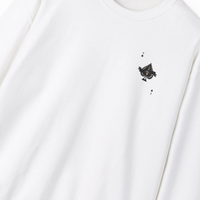 Men's Ace King White Sweatshirt