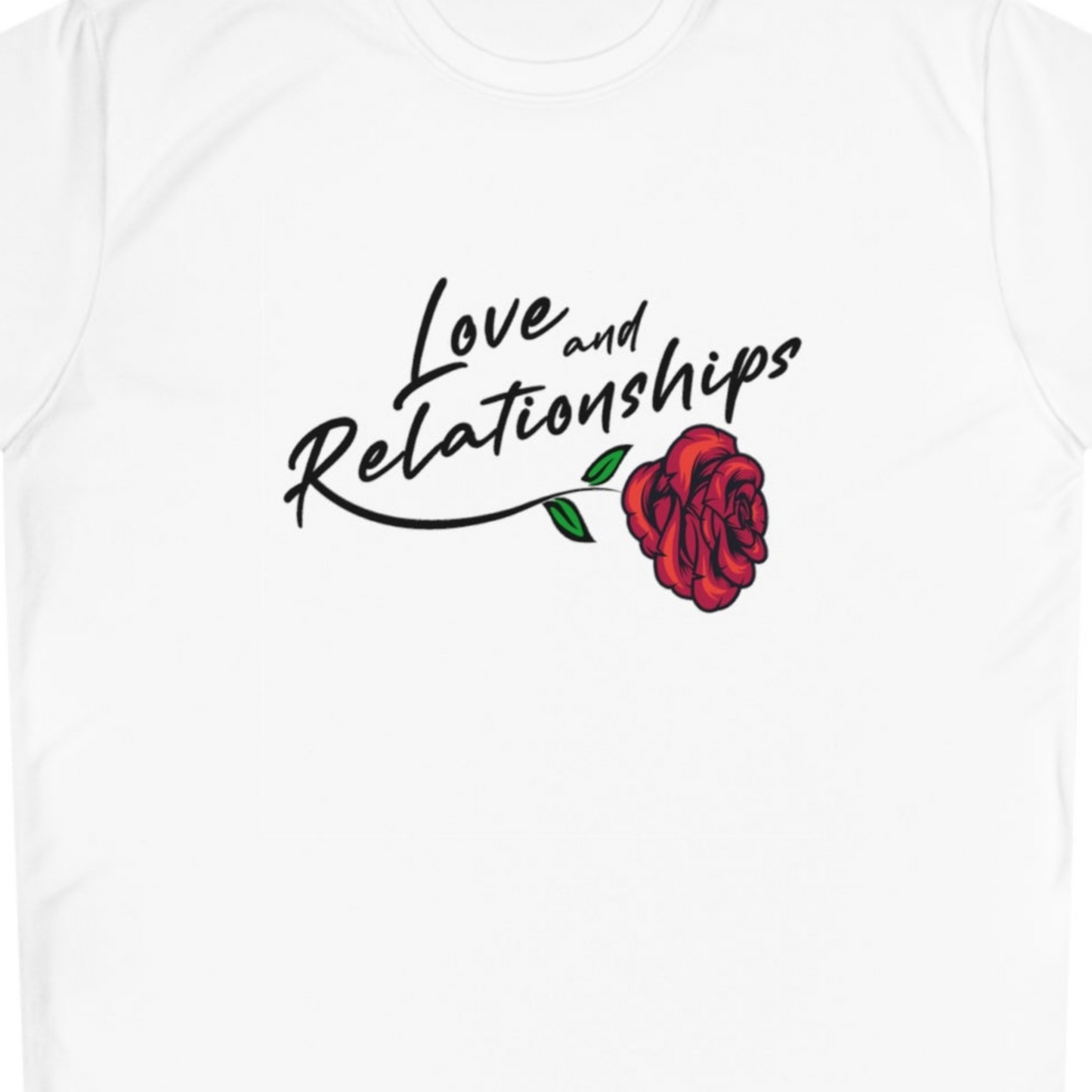 Men's Love & Relationships White Long Sleeve Tee