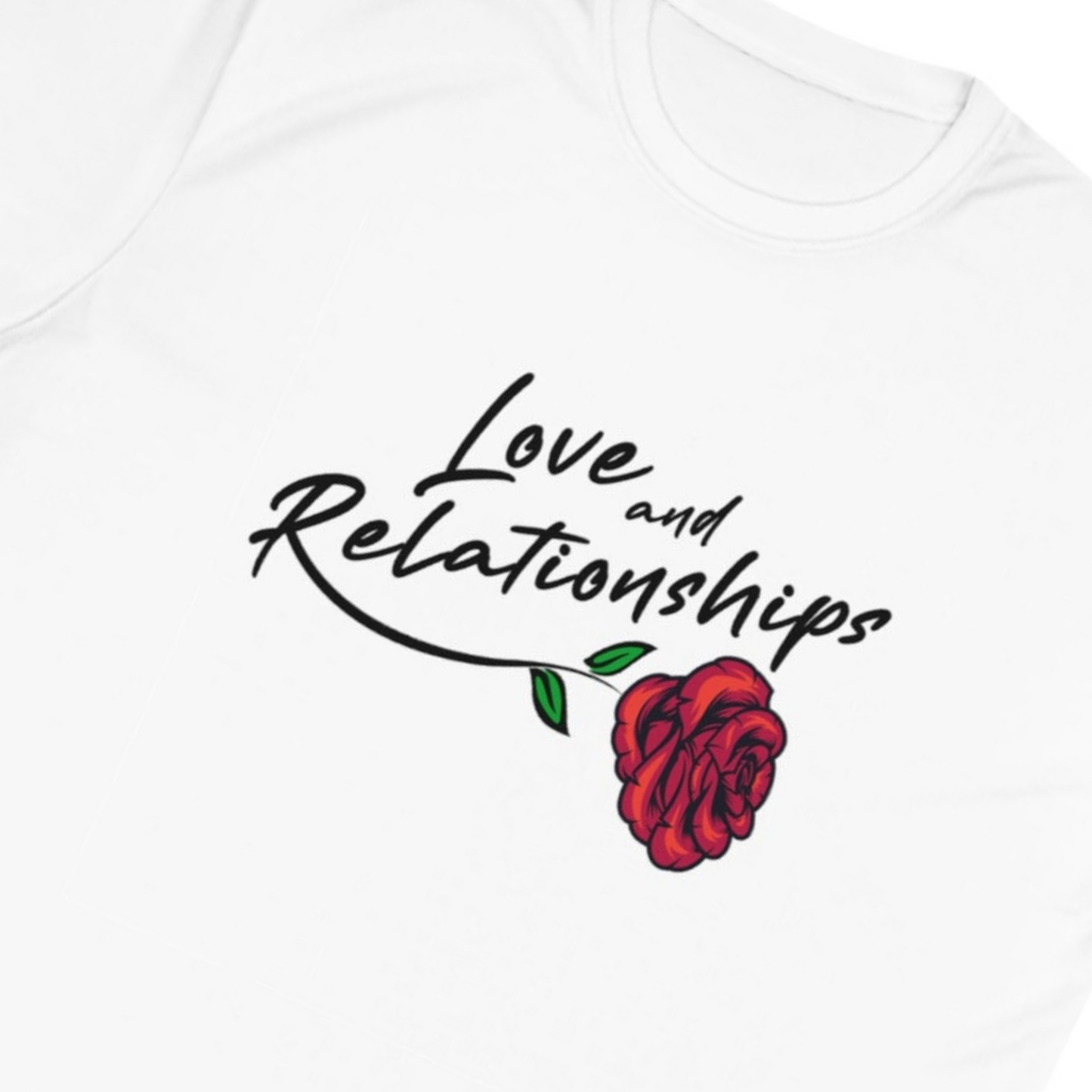 Men's Love & Relationships White Long Sleeve Tee