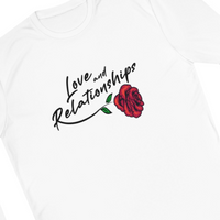 Men's Love & Relationships White Long Sleeve Tee