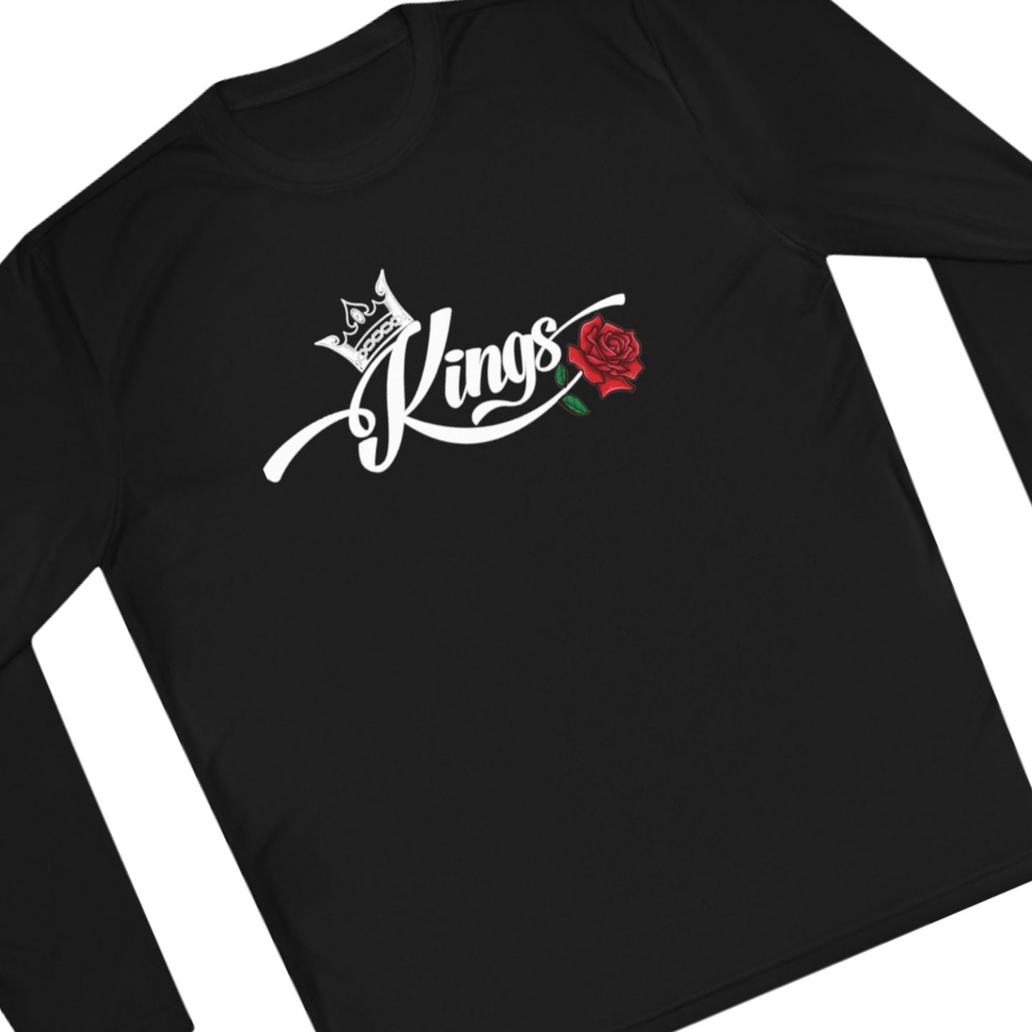 Men's King Black Long Sleeve Tee