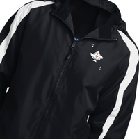 Men's Ace King Black & White Hooded Jacket