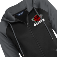 Premium Love & Relationships Black Full-Zip Hooded Jacket