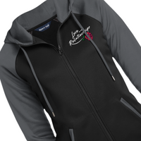 Love & Relationships Black Full-Zip Hooded Jacket