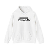 Men's Masculine White Hoodie