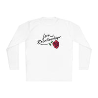 Men's Love & Relationships White Long Sleeve Tee